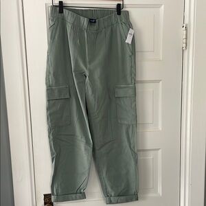 GAP Green Cargo Pants Relaxed Fit